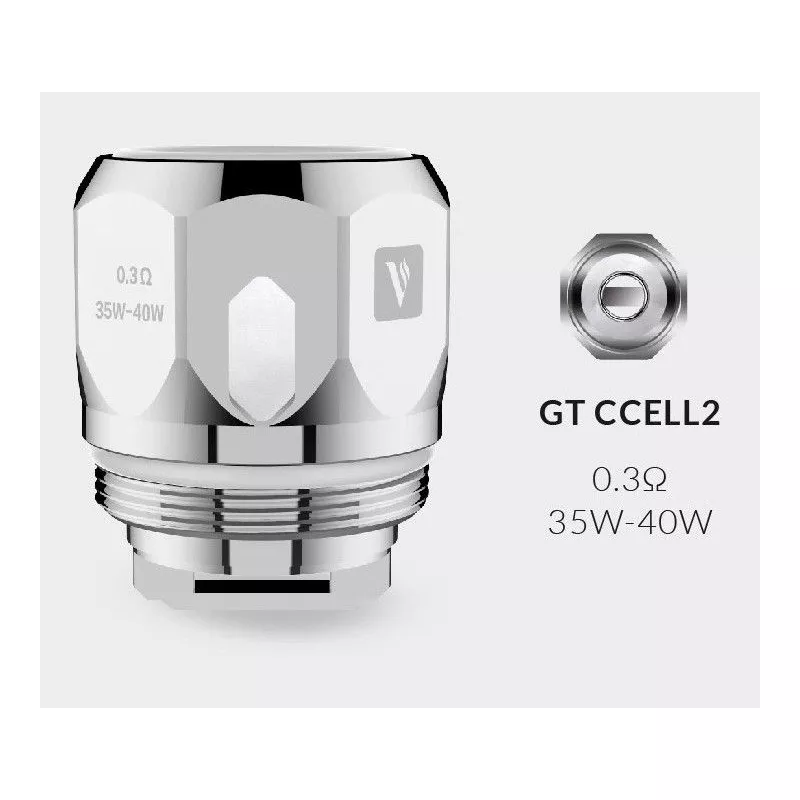 Coil GT CCell2 0,3 Ohm (35W - 40W) - vaporesso (pack de 3) Vapitex Maroc