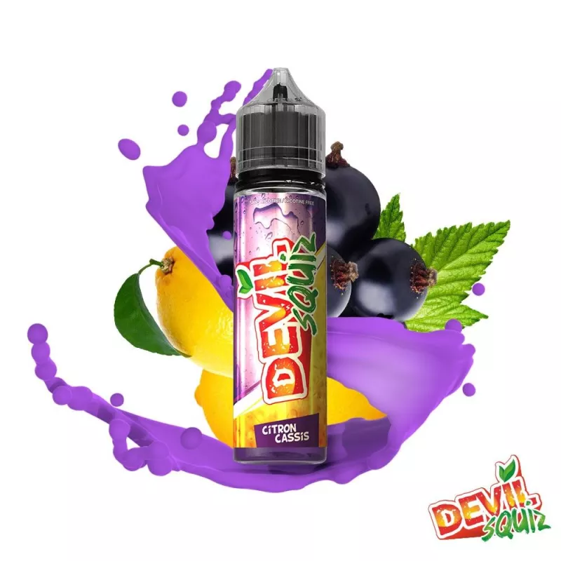 AVAP - DEVIL SQUIZ - Citron Cassis 00MG/50ml - ZHC Vapitex Maroc