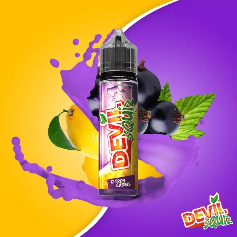 AVAP - DEVIL SQUIZ - Citron Cassis 00MG/50ml - ZHC Vapitex Maroc