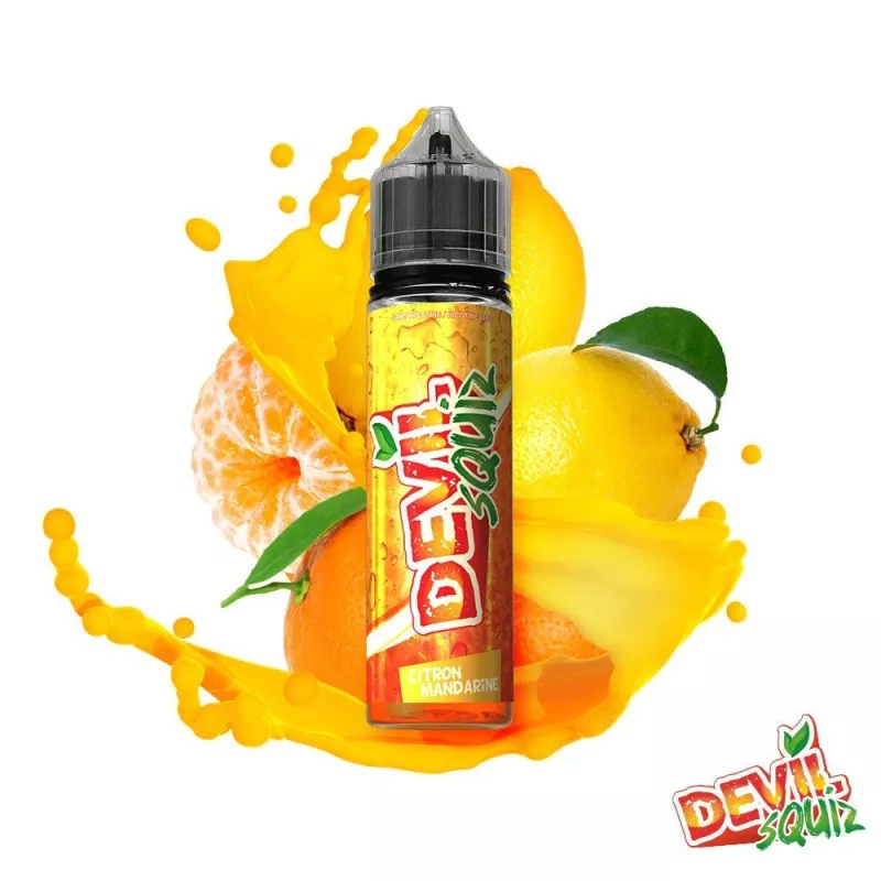 AVAP - DEVIL SQUIZ - Citron Mandarine 00MG/50ml -ZHC Vapitex Maroc