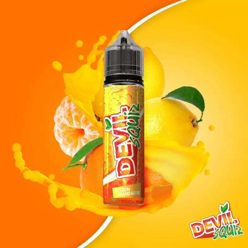AVAP - DEVIL SQUIZ - Citron Mandarine 00MG/50ml -ZHC Vapitex Maroc