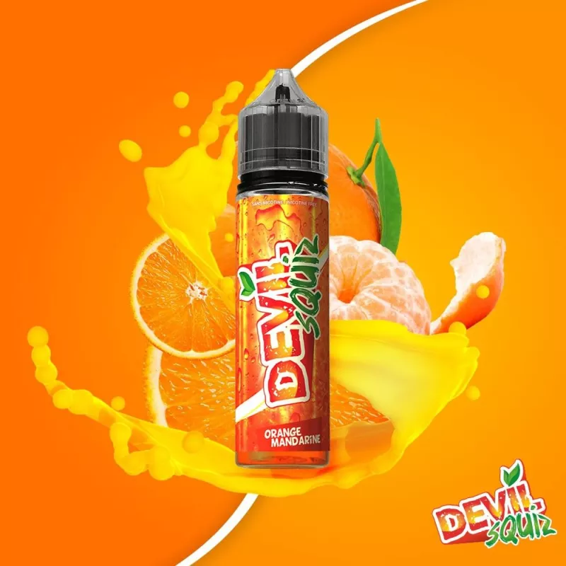 AVAP - DEVIL SQUIZ - Orange Mandarine 00MG/50ml -ZHC Vapitex Maroc