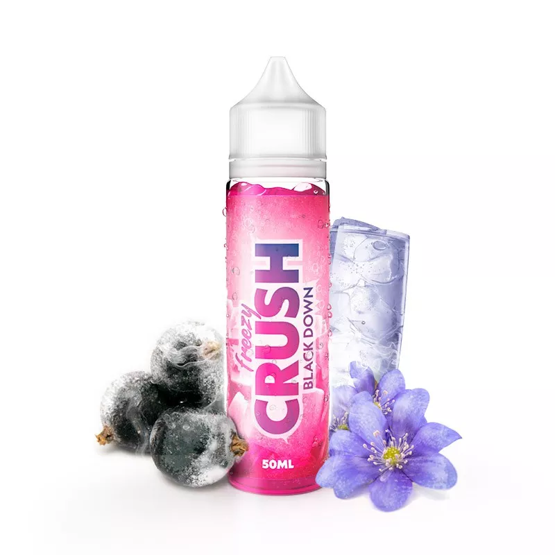 Freezy Crush - Black Down 00MG/50ML ZHC -E-Tasty Vapitex Maroc
