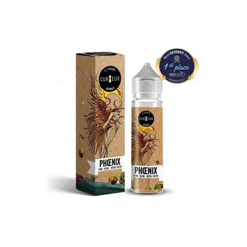 Astrale - Phoenix 00MG/50ML - ZHC - Curieux Vapitex Maroc