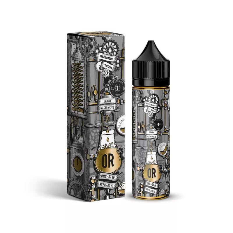 Alchimiste - Or 00MG-50ML - ZHC - Curieux Vapitex Maroc