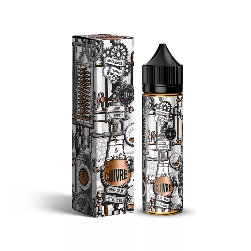 Alchimiste - Cuivre 00MG/50ML - ZHC - By Curieux Vapitex Maroc