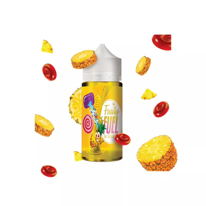 Fruity Fuel - The Yellow Oil 100ML/00MG - ZHC Vapitex Maroc