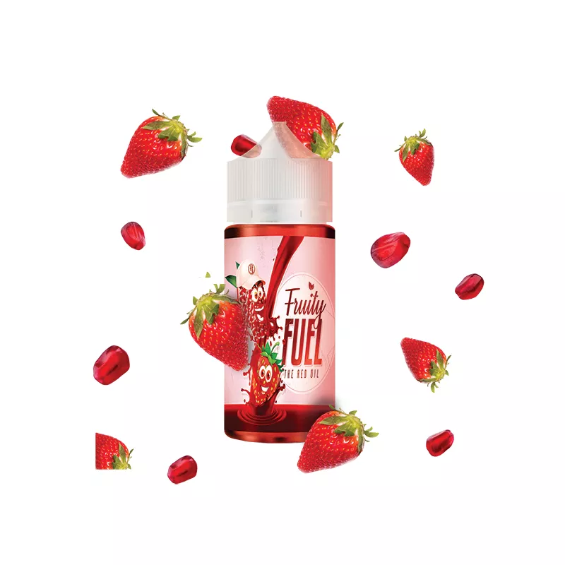 Fruity Fuel - The Red Oil 100ML/00MG - ZHC Vapitex Maroc