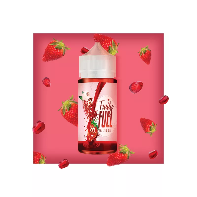 Fruity Fuel - The Red Oil 100ML/00MG - ZHC Vapitex Maroc