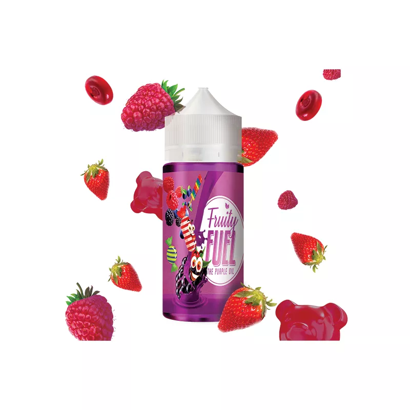 Fruity Fuel - The Purple Oil 100ML/00MG - ZHC Vapitex Maroc