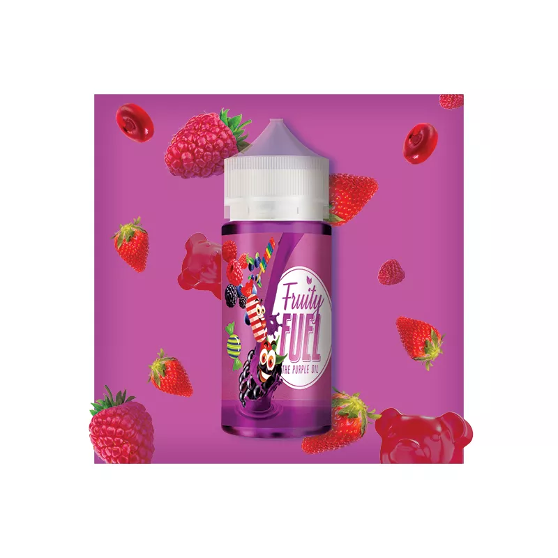 Fruity Fuel - The Purple Oil 100ML/00MG - ZHC Vapitex Maroc