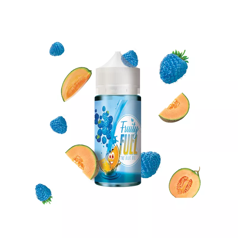Fruity Fuel - The Blue Oil 100ML/00MG - ZHC Vapitex Maroc