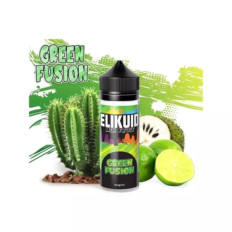 O'Juicy - Green Fusion 100ML/00MG -ZHC Vapitex Maroc