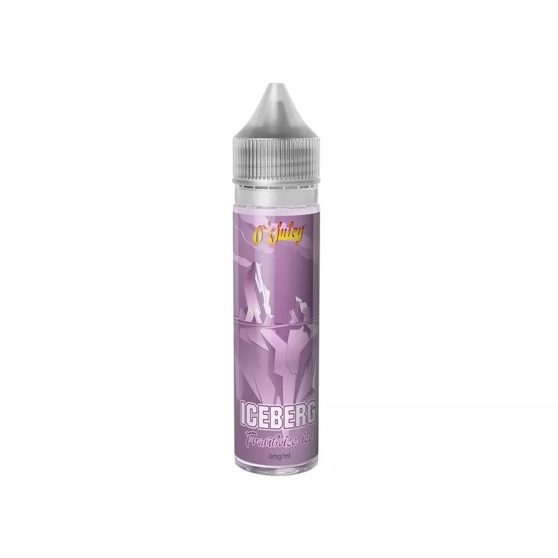 O'Juicy - Framboise Ice 50ML/00MG Iceberg - ZHC Vapitex Maroc