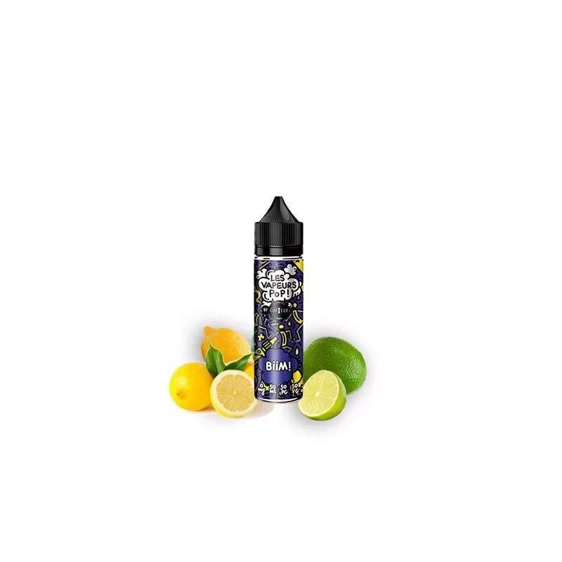 Les Vapeurs Pop - Biim  00MG/50ML - by Curieux Vapitex Maroc