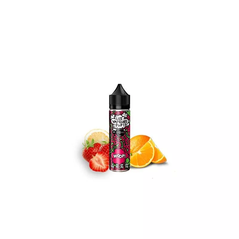 Les  Vapeurs Pop - Woop 00MG/50ML - By Curieux Vapitex Maroc