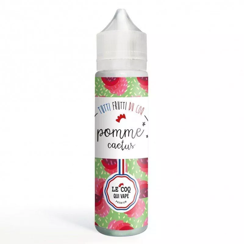 Le Coq qui Vape - Pomme Cactus 00MG/50ml Tutti Frutti Vapitex Maroc