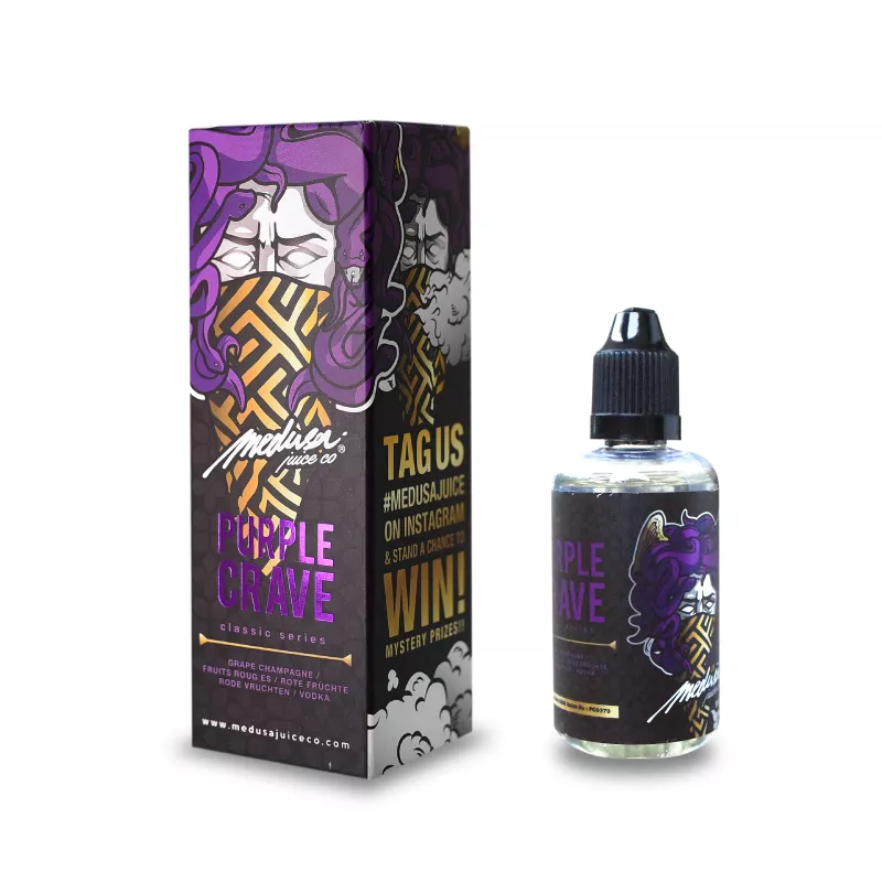 Medusa - Purple Crave - 00MG/50ML - ZHC Vapitex Maroc