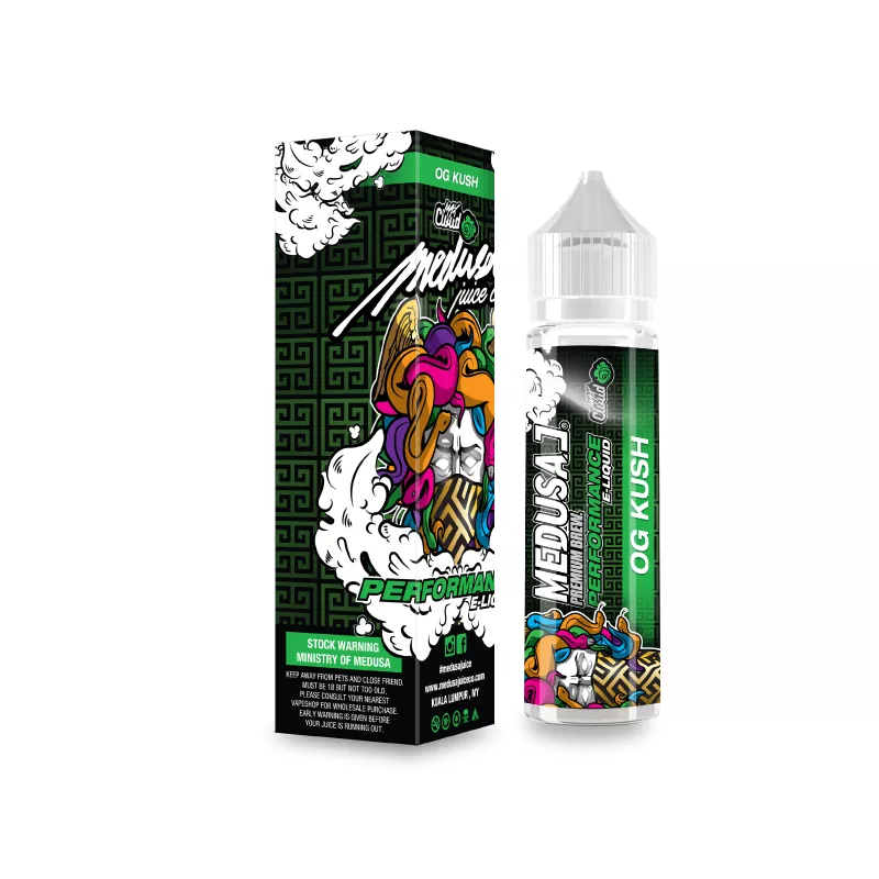 Medusa - OG Kush 00MG/50ML - ZHC Vapitex Maroc