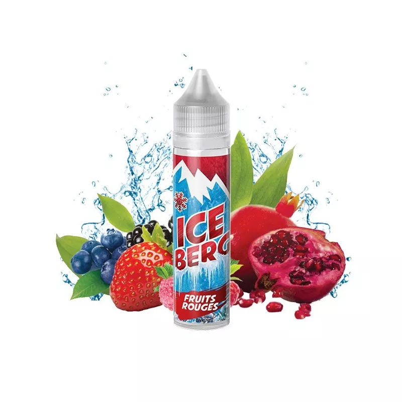 O'Juicy - Fruits Rouges 50ML/00MG Iceberg - ZHC Vapitex Maroc