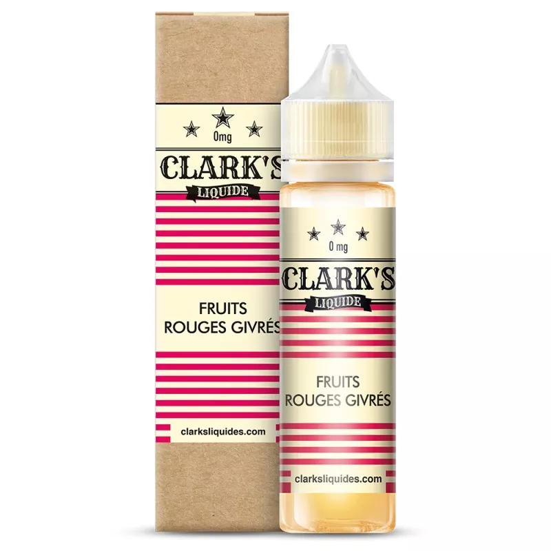 Clark's - Fruits Rouges Givrés - 00MG/50ML - ZHC Vapitex Maroc