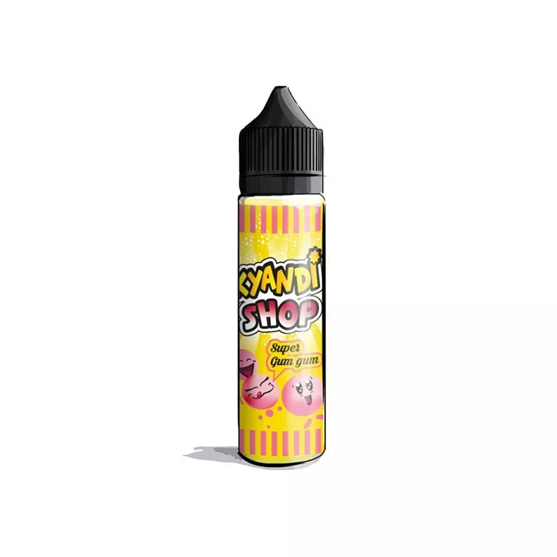 Kyandi Shop - Super Gum Gum 00MG/50ML - ZHC Vapitex Maroc