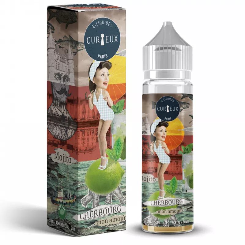 HEXAGONE - Cherbourg mon amour 00MG/50ML - By Curieux Vapitex Maroc