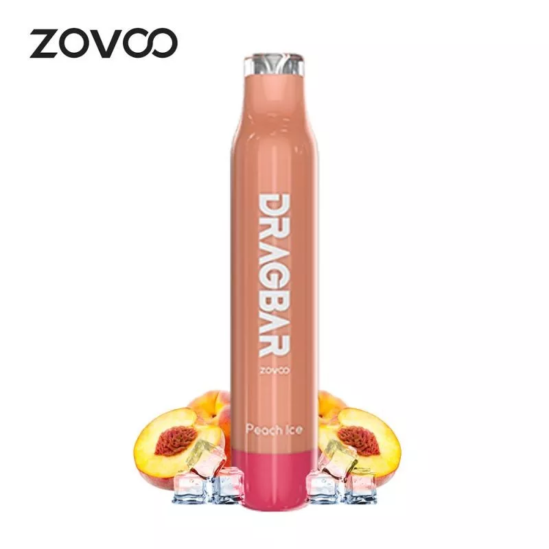 Puff - Peach Ice 2ml (600 Puffs) - ZoVoo Vapitex Maroc