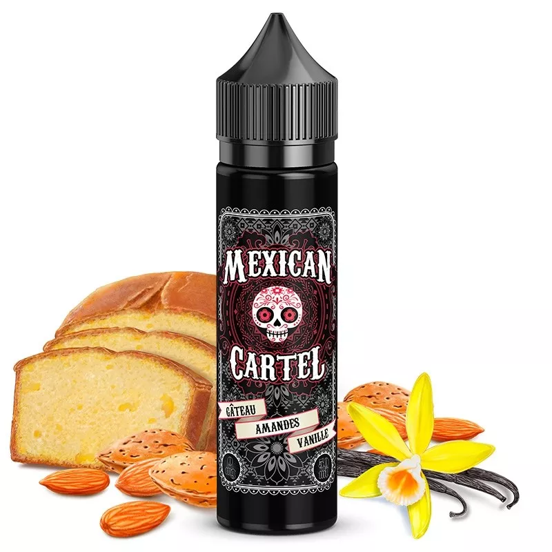 Mexican Cartel - Gâteau Amandes Vanille 00MG/50ML grossiste Vaprotex SARL