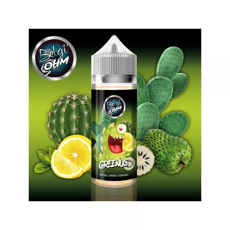 Belgi'Ohm - Greenus 00MG/100ML - ZHC Vapitex Maroc