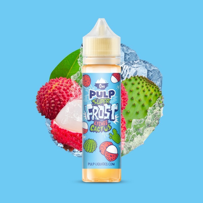 Super Frost & Furious - Lychee Cactus 50 ML - by Pulp Vapitex Maroc