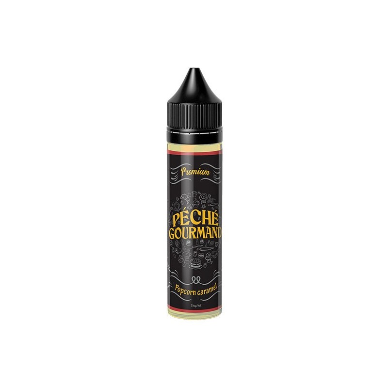Péché Gourmand - POPCORN CARAMEL 50ML - O'Jlab Vapitex Maroc