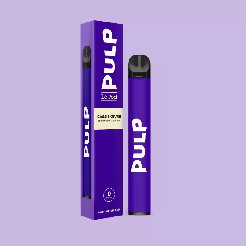 Le Pod Cassis Givré - 2 ml - FR - PULP Vapitex Maroc