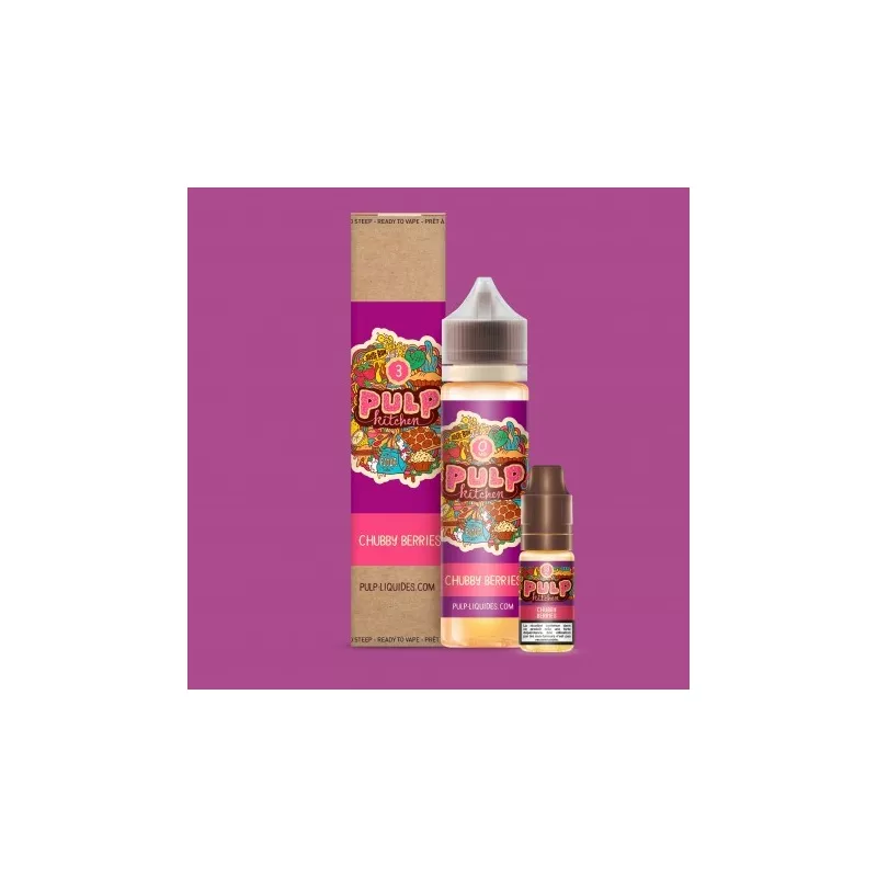 Pulp Kitchen - Chubby Berries 60ML - Pack Vapitex Maroc