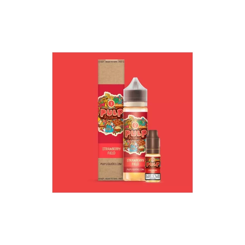Pulp Kitchen - Strawberry Field 60ML - Pack Vapitex Maroc