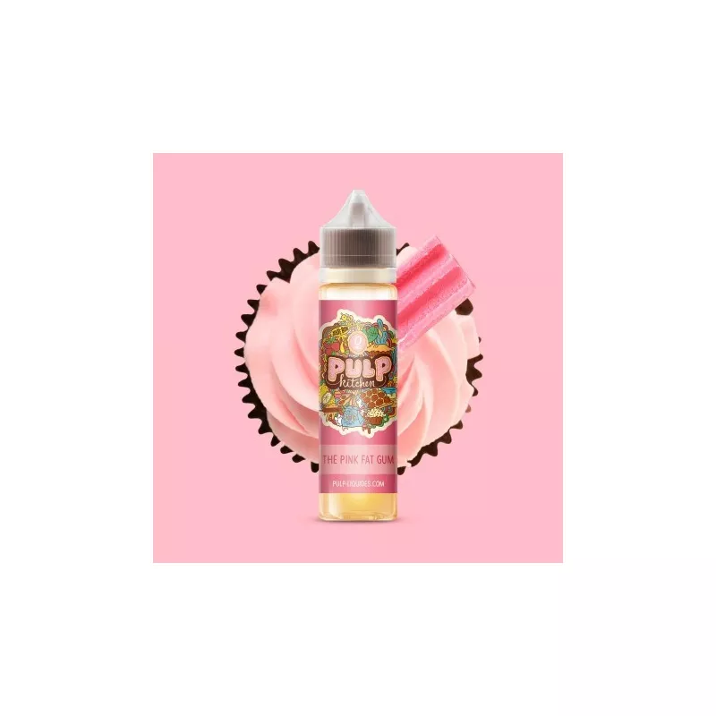 Pulp Kitchen - The Pink Fat Gum - 50 ml - 00mg/ZHC Vapitex Maroc