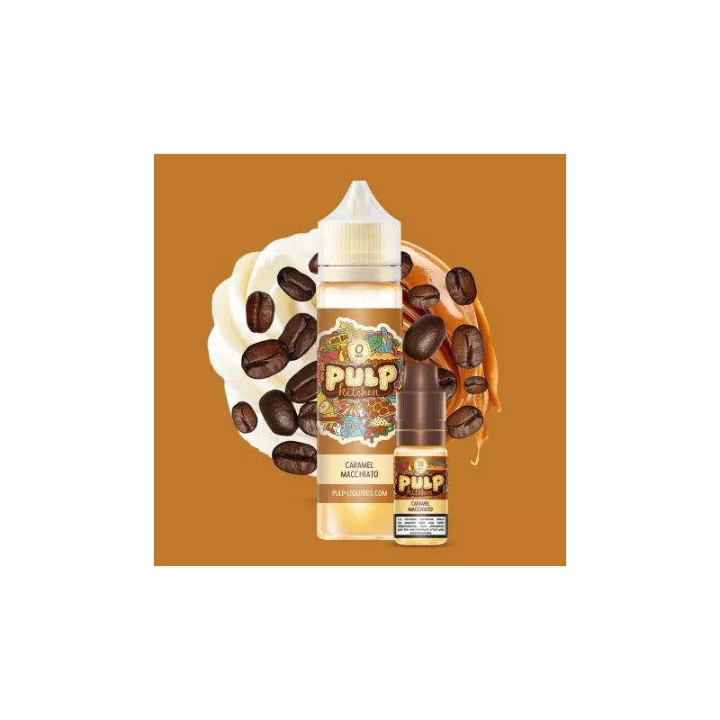 Pulp Kitchen - Caramel Macchiato 60ML - Pack Vapitex Maroc