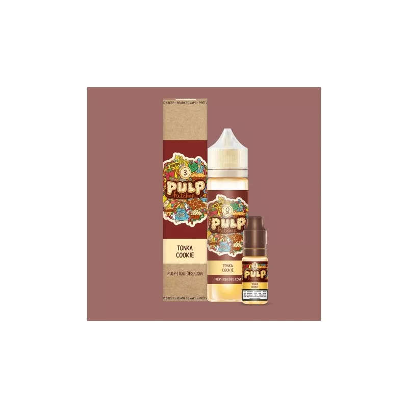 Pulp Kitchen - Tonka Cookie 60ML - Pack Vapitex Maroc