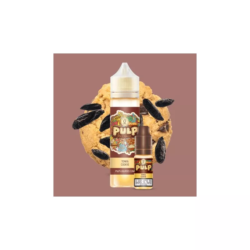 Pulp Kitchen - Tonka Cookie 60ML - Pack Vapitex Maroc