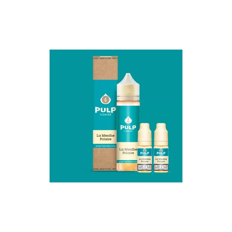 Pulp - La Menthe Polaire 60ML - Pack Vapitex Maroc