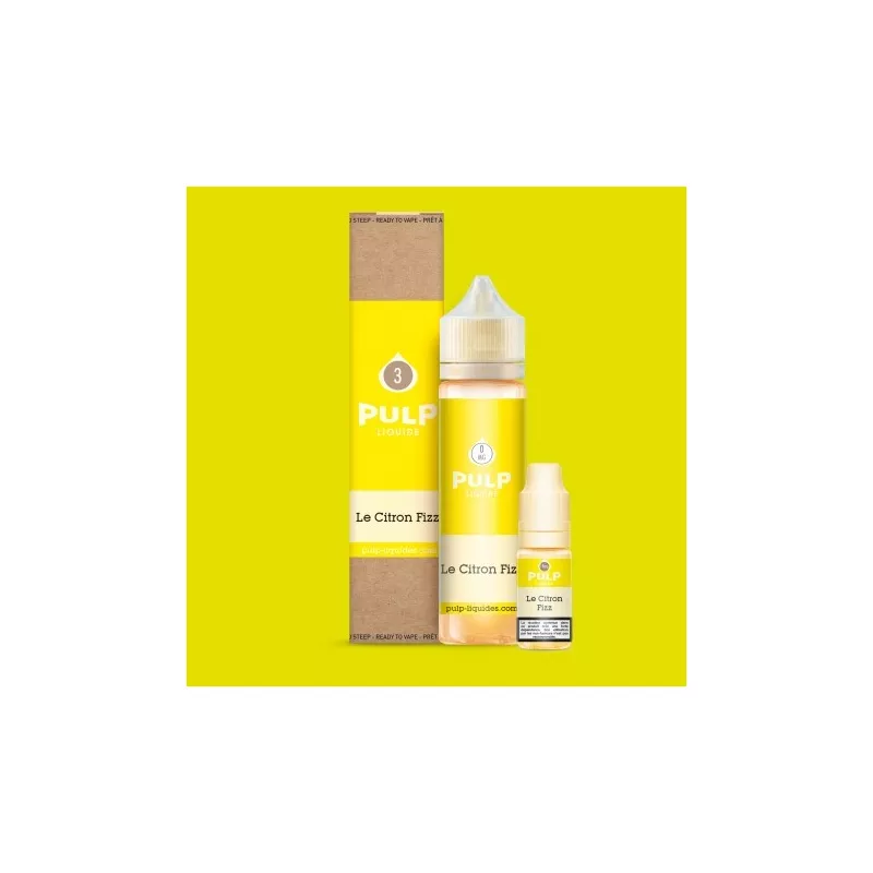 Pulp - LE CITRON FIZZ 60ML - Pack Vapitex Maroc
