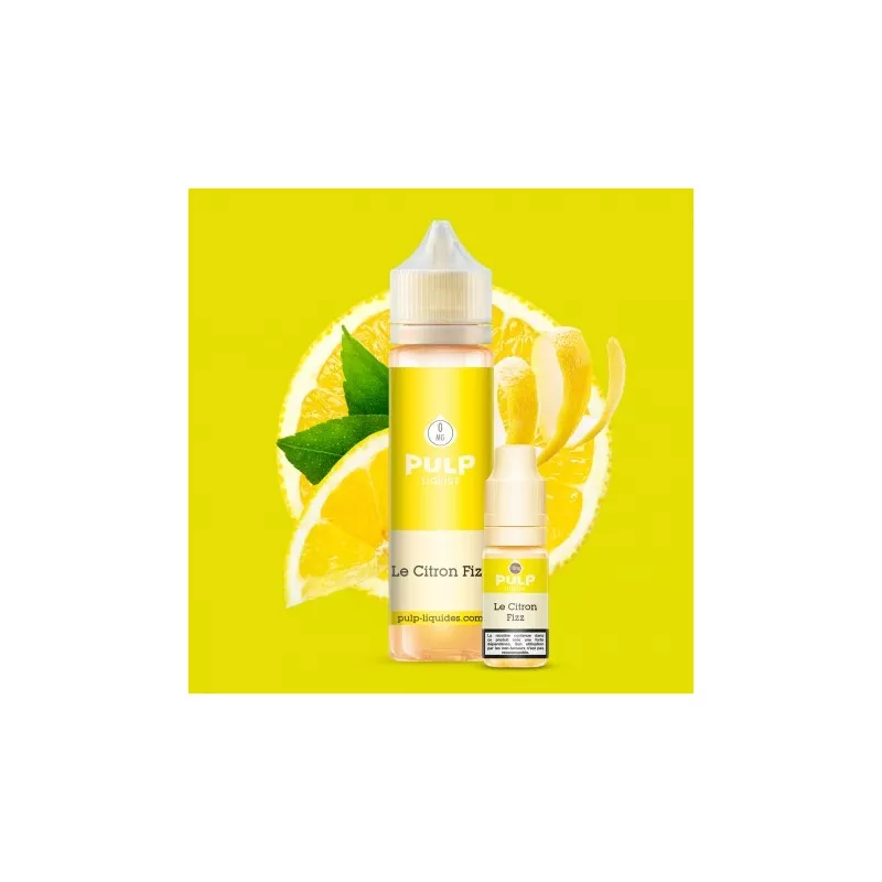 Pulp - LE CITRON FIZZ 60ML - Pack Vapitex Maroc