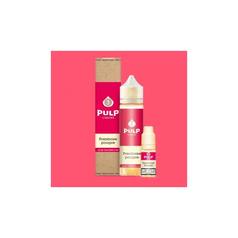 Pulp - Framboise Pourpre 60ML - Pack Vapitex Maroc