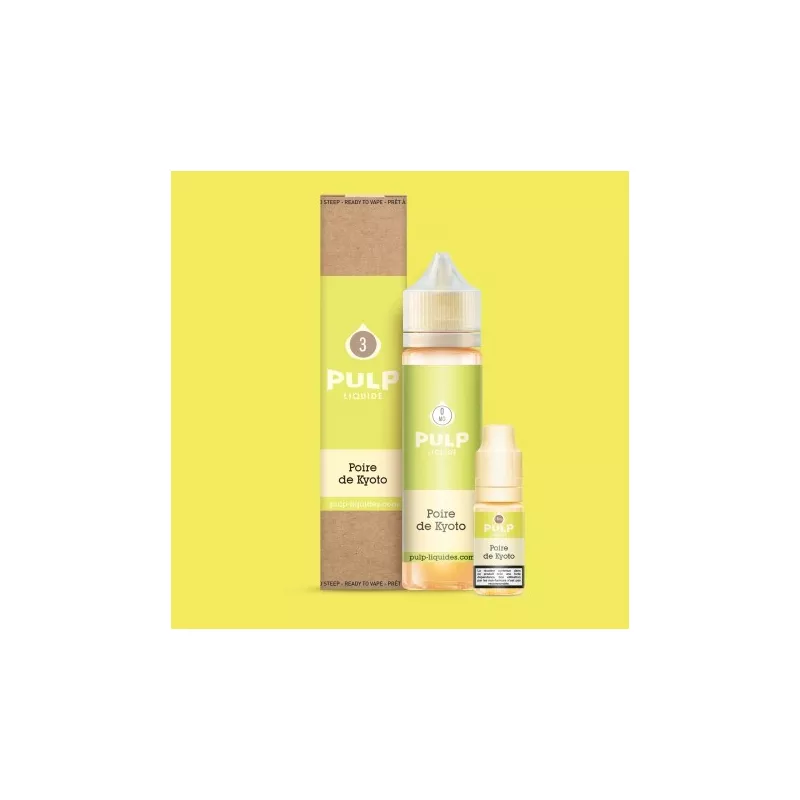 Pulp - Poire de Kyoto 60ML - Pack Vapitex Maroc