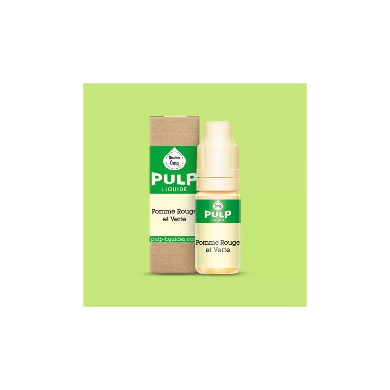 Pulp Pomme Rouge et Verte 10ml Vapitex Maroc