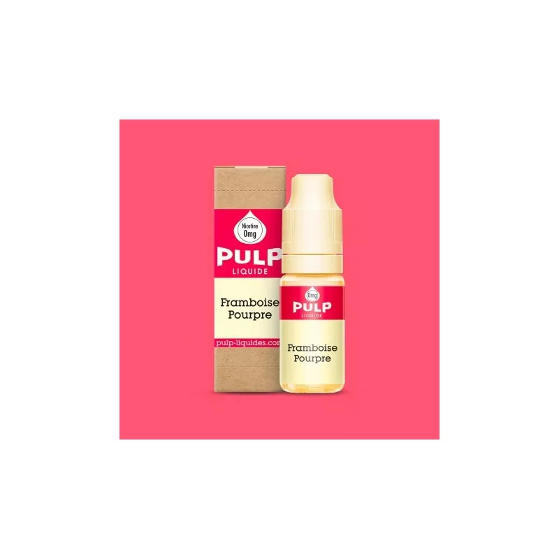 Pulp Framboise Pourpre 10ml Vapitex Maroc