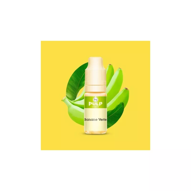 Pulp Banane Verte 10ml Vapitex Maroc