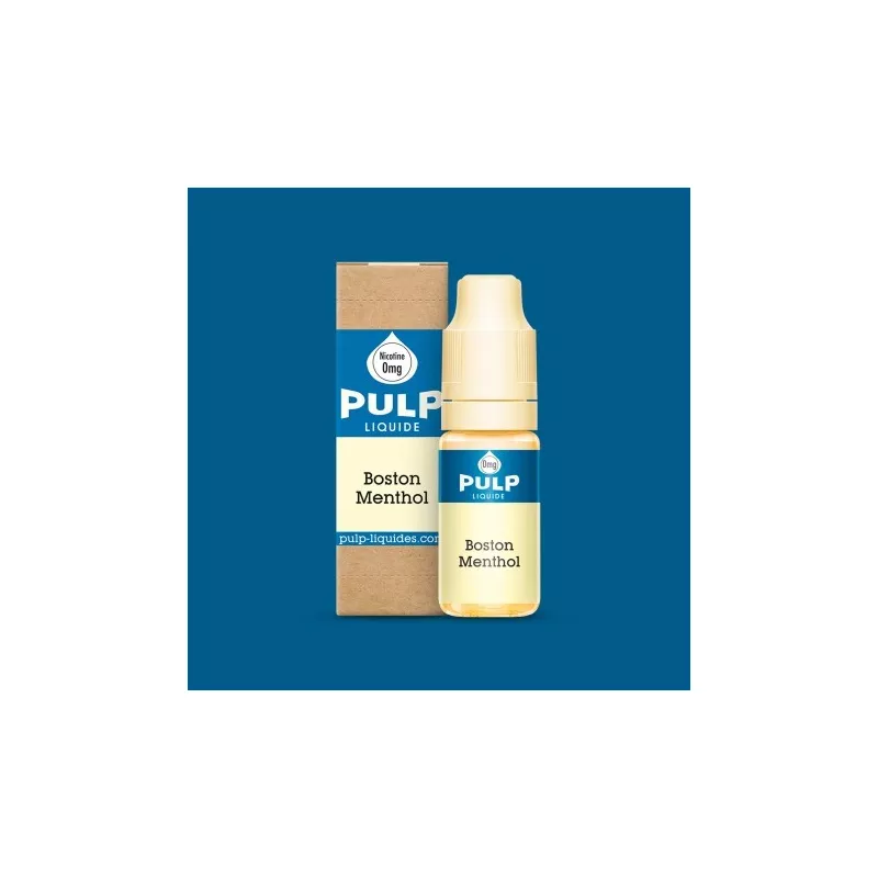 Pulp Boston Menthol 10ml Vapitex Maroc