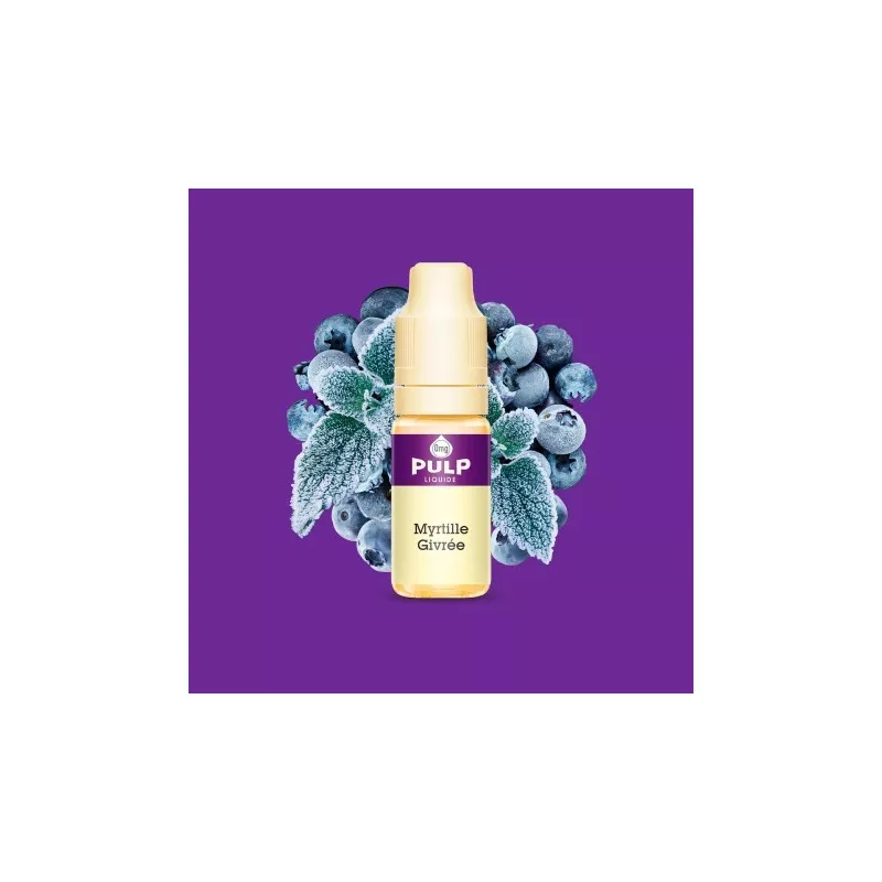 Pulp Myrtille Givrée 10ML Vapitex Maroc