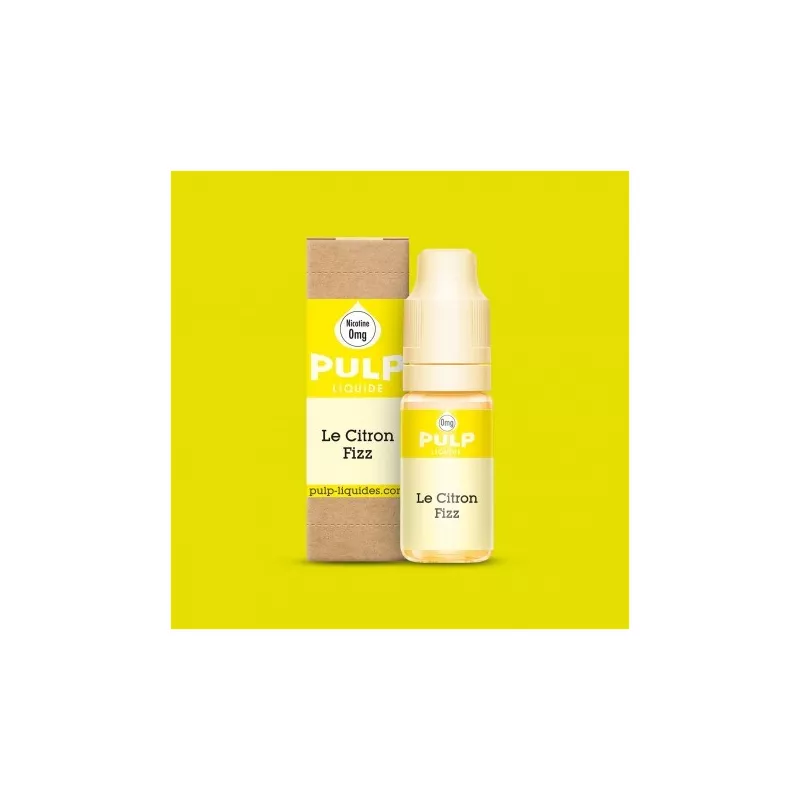 Pulp Le Citron Fizz 10ML Vapitex Maroc